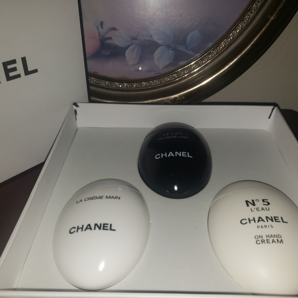 Chanel Hand Cream Set - Black and White